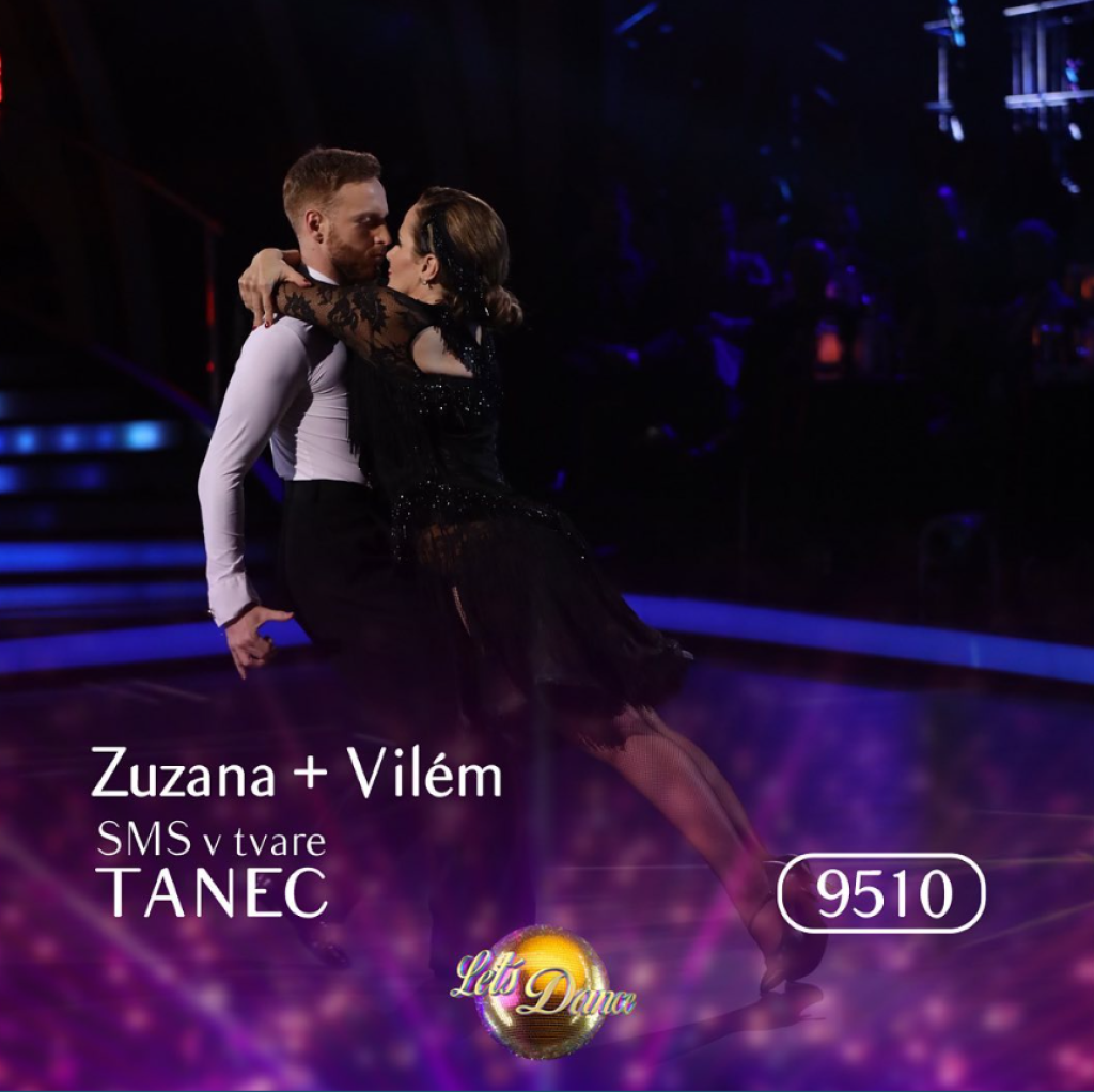 Zuzana Kubovčíková Šebová a Vilém Šír v tangu.