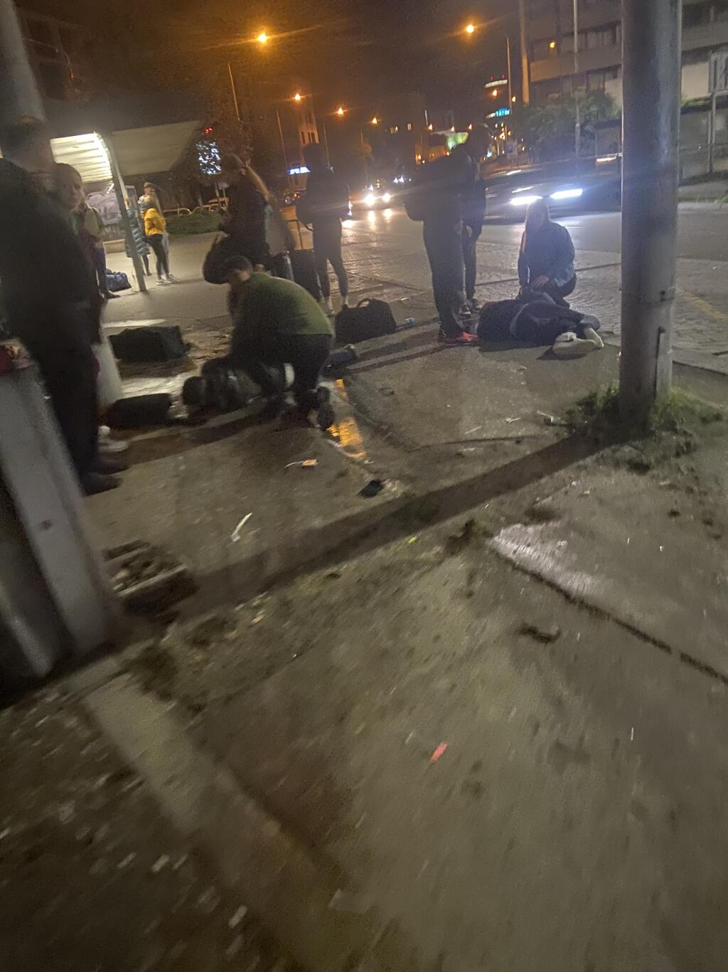 Tomáš bol na mieste v čase nárazu. Unikol smrti len o vlások.
