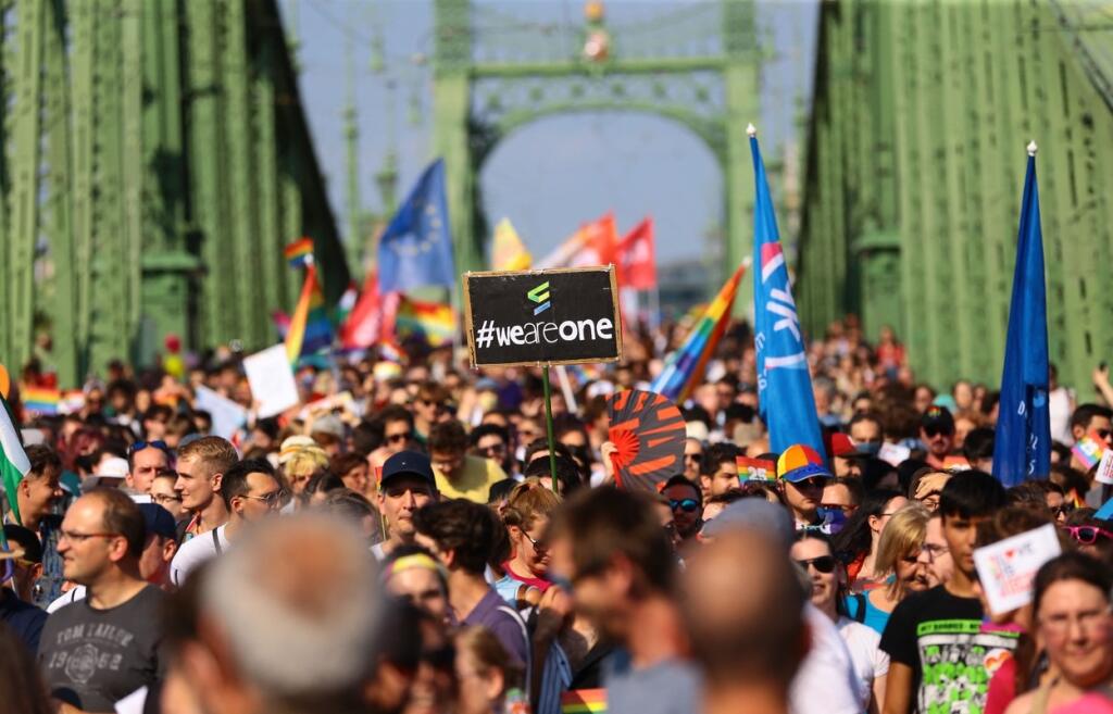 Pochodu Budapest Pride sa v sobotu 24. júla zúčastnili tisíce ľudí.