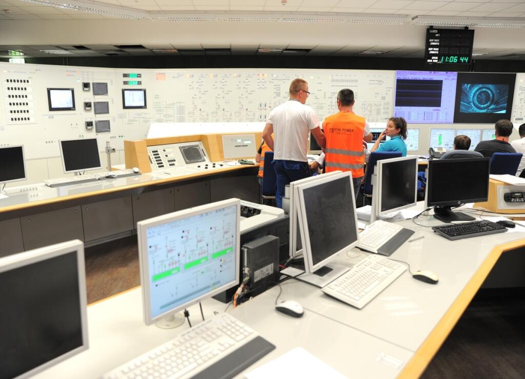 Bloková dozorňa Atómových elektrární Mochovce