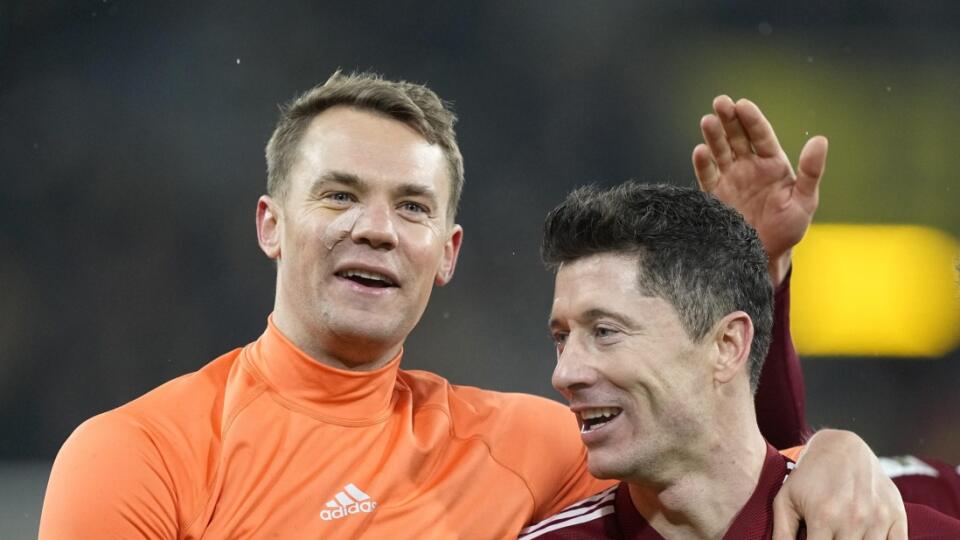 Neuer a Lewandowski