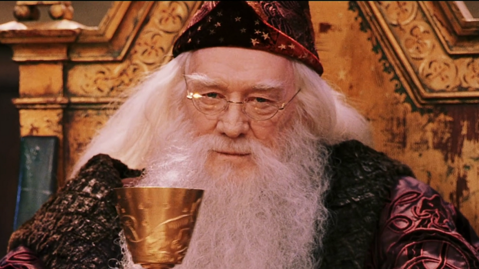 Albus Dumbledore vo filme Harry Potter a Kameň mudrcov