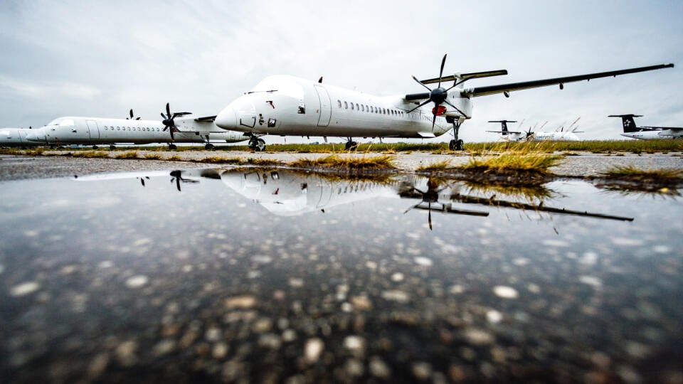 Na Letisku M.R. Štefánika v Bratislave môže byť v blízkej dobe uzemnených 72 lietadiel typu Bombardier Dash 8 Q400
