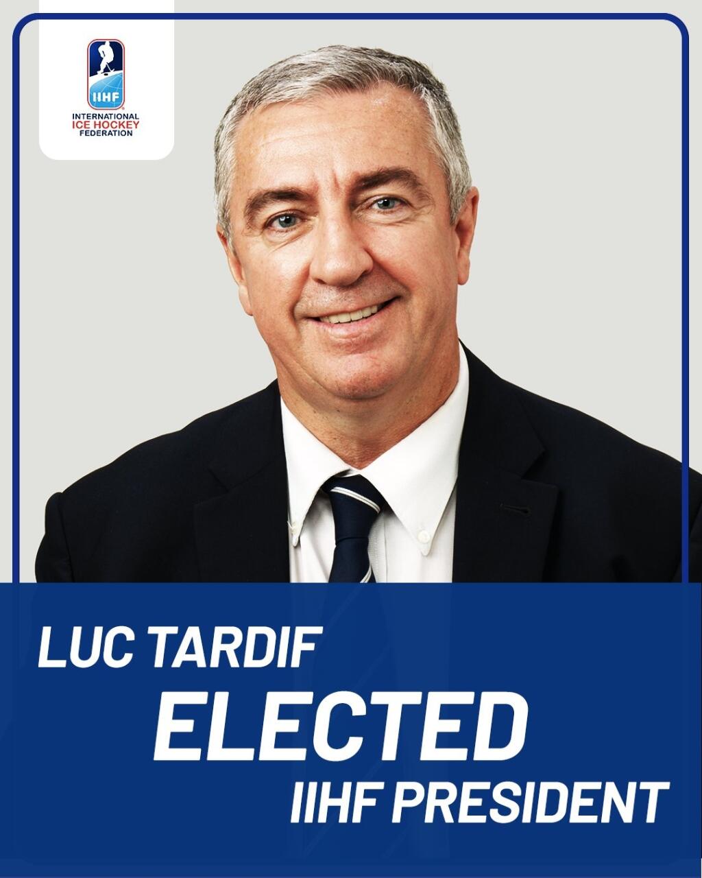 Novým prezidentom Medzinárodnej hokejovej federácie (IIHF) sa stal Luc Tardif.