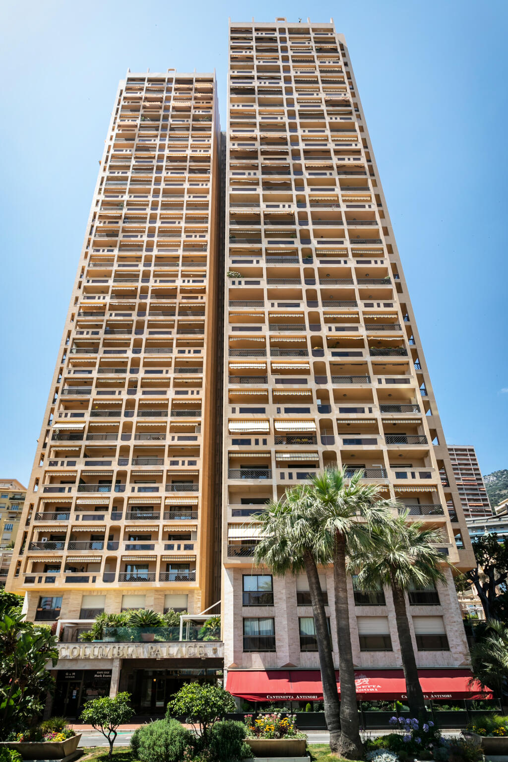 Na snímke je apartmánový dom Columbia Palace v Monaku, kde býva slovenský cyklista Peter Sagan a dánska profesionálna tenistka Caroline Wozniacka.