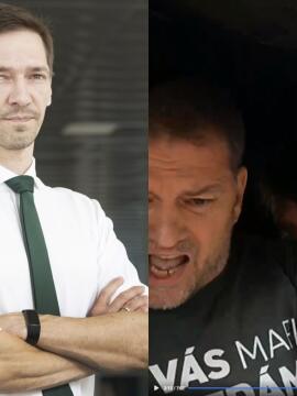 FOTO Český politológ Matoviča s Kaliňákom po bitke nešetril: TOMUTO by nezveril ani kolobežku!