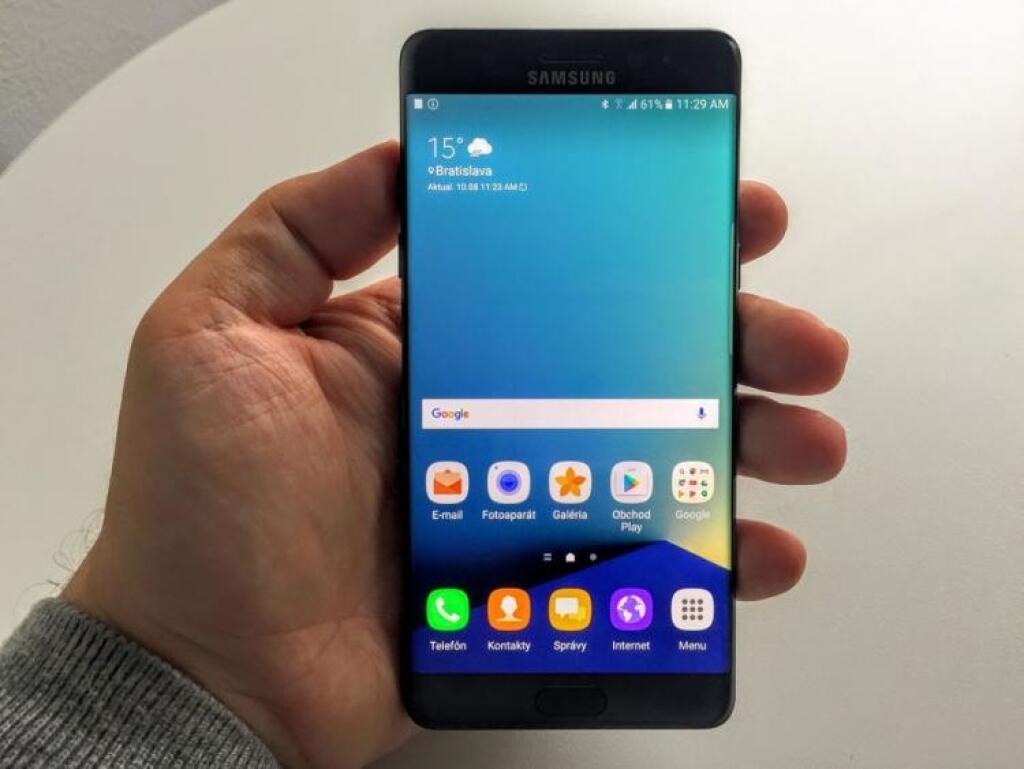 Prvý kontakt s Galaxy Note 7, adeptom na kráľa smartfónov