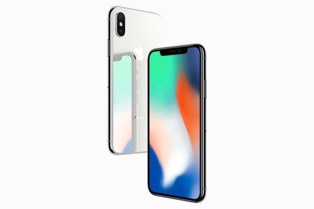 iPhone X front back