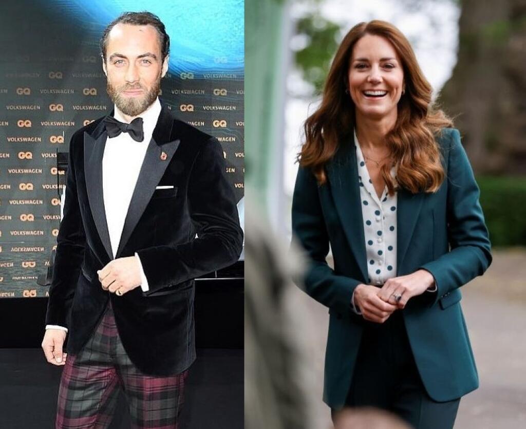 Kate Middleton a James Middleton