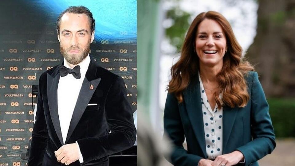 Kate Middleton a James Middleton