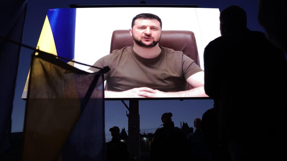 Zelenskyj sa prihovoril Dánom