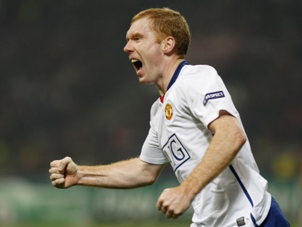 Paul Scholes je v Manchestri United vítaný.