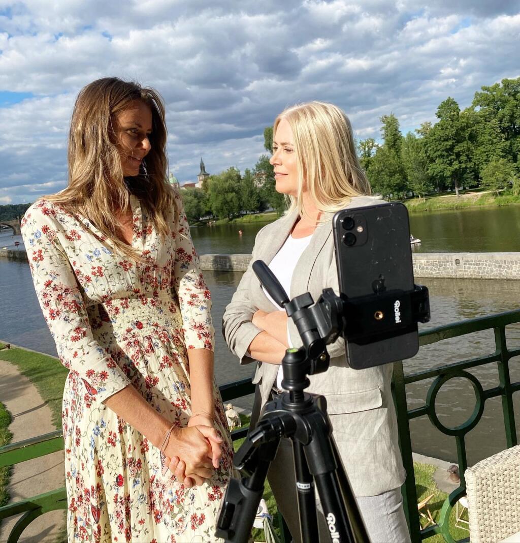 Daniela Hantuchová a Zuzana Vačková si užili niekoľko spoločných dní v Prahe.