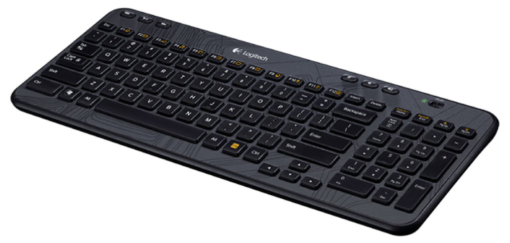 Logitech K360: Pravá ruka notebooku