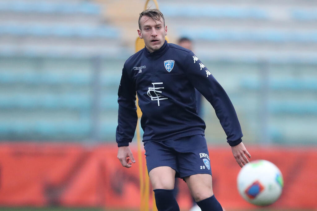 Taliansky futbalista z tímu Empoli Antonino La Gumina.