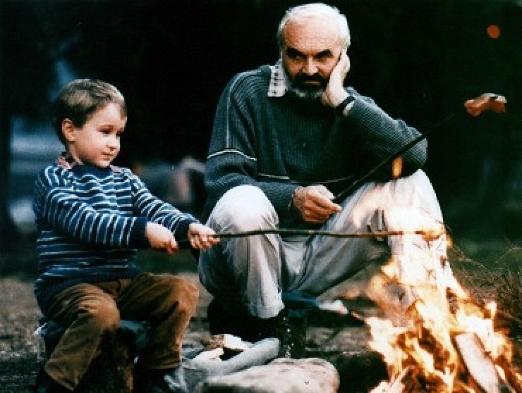 Zdeněk Svěrák vo filme Kolja.