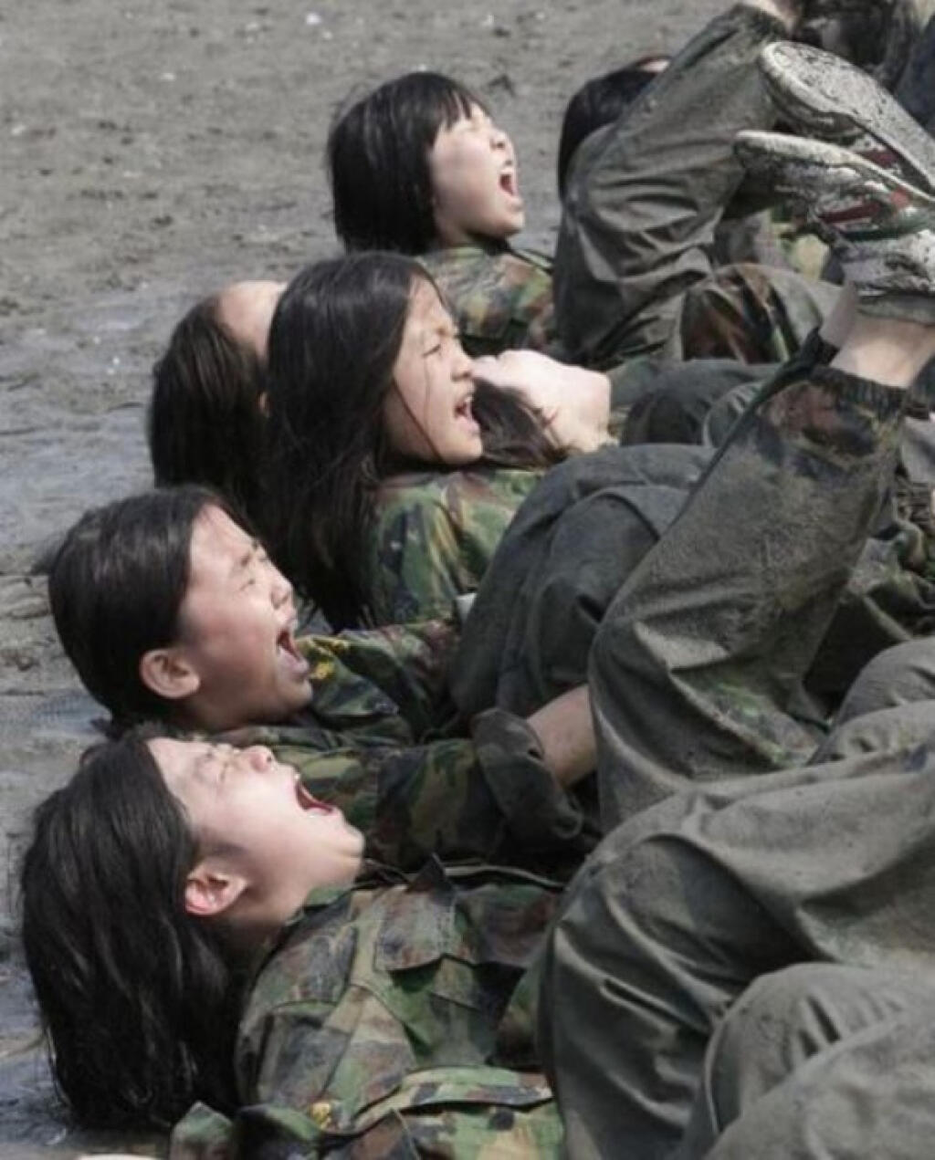 Военный лагерь Южная Корея
