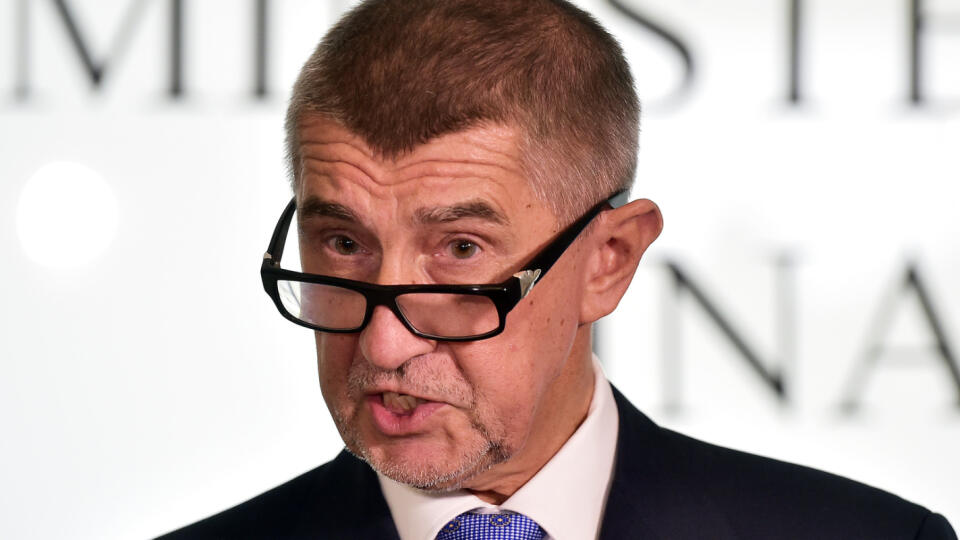 Český premiér Andrej Babiš