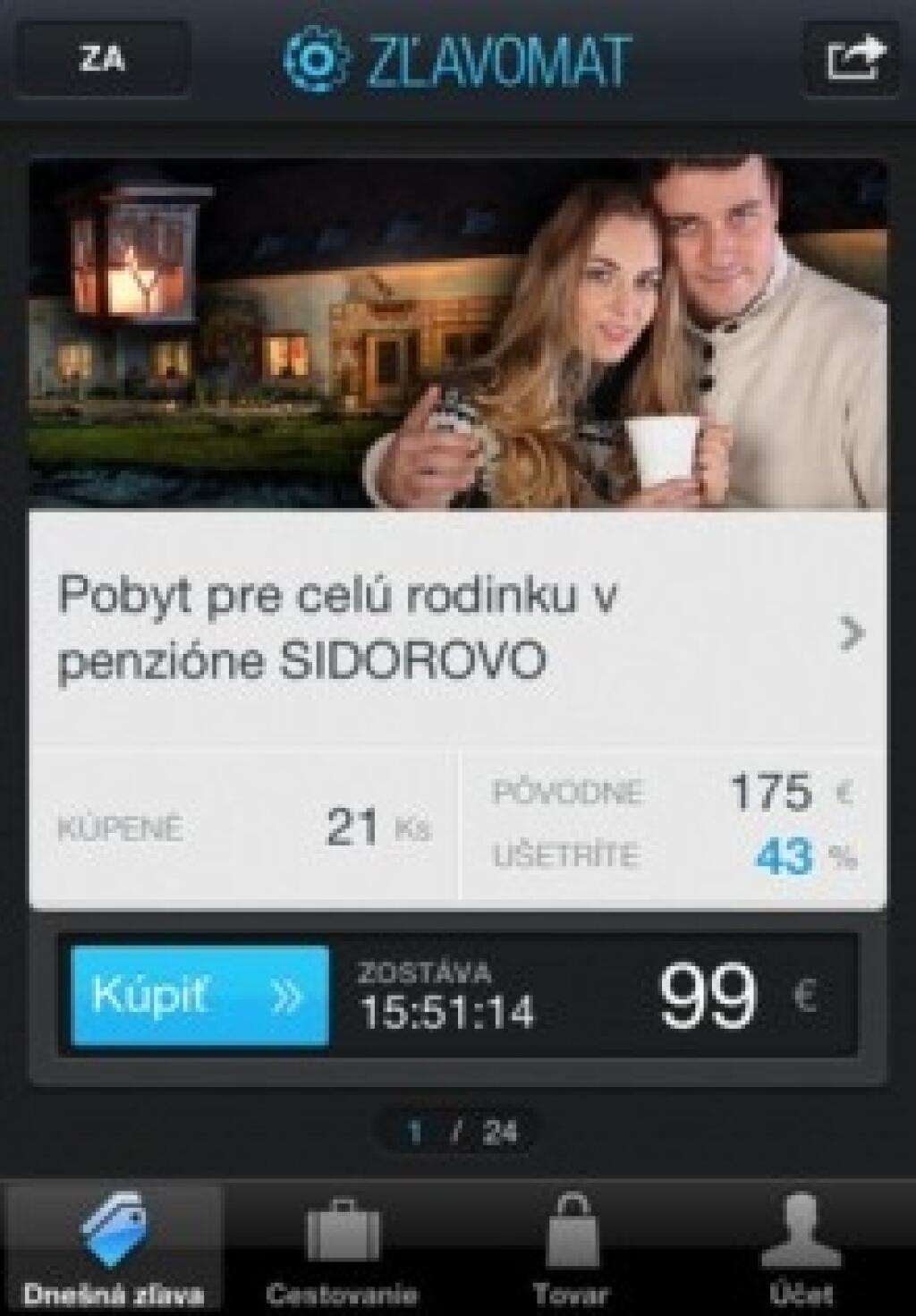 Appka dňa: Pre fanúšikov zliav