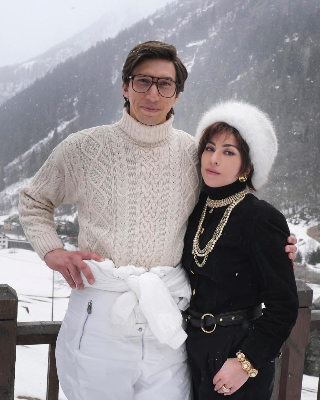 Adam Driver a Lady Gaga vo filme House of Gucci