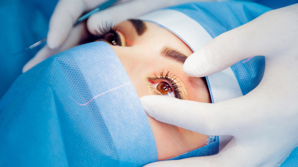 The,Operation,On,The,Eye.,Cataract,Surgery