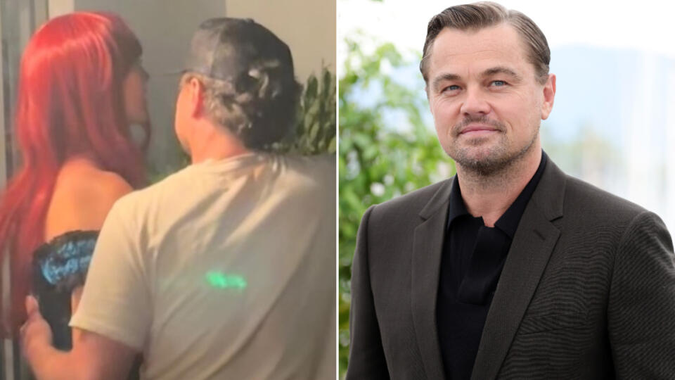 Leonarda DiCapria a jeho priateľku prichytili na halloweensku večierku v Los Angeles.