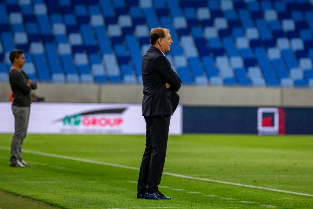 Druhé kolo Ligy majstrov 2021/2022 na Tehelnom poli kde sa stretli ŠK Slovan Bratislava a Young Boys Bern.
Na snímke je Vladimír Weiss.