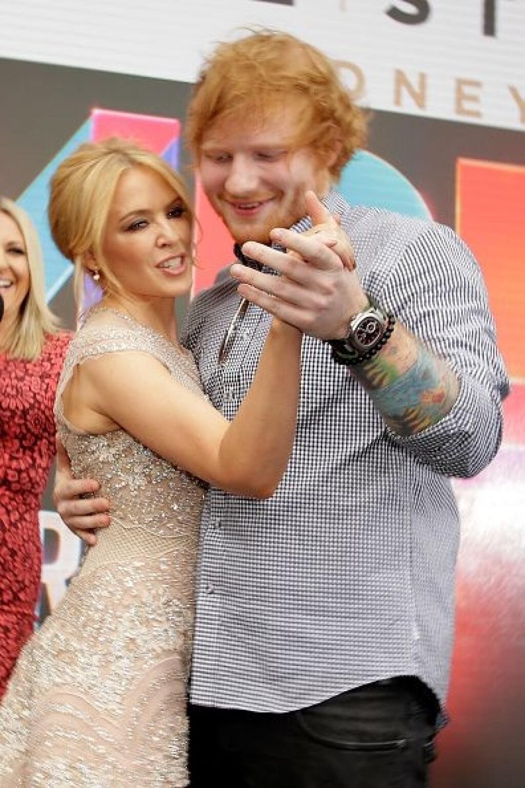 Kylie Minogue a Ed Sheeran