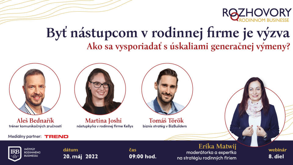 Webinár pre rodinné firmy