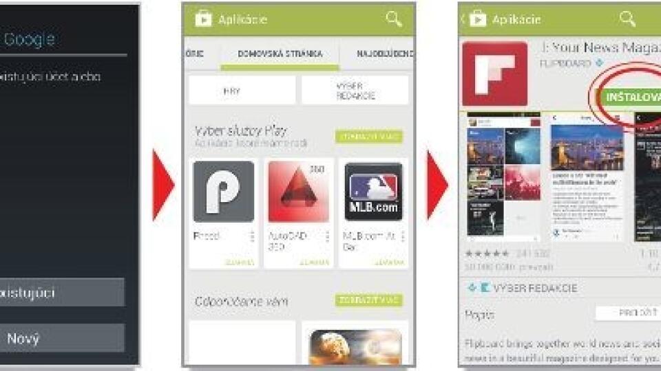 AKO SI NAINŠTALOVAŤ APLIKÁCIE V SMARTFÓNOCH S ANDROIDOM.