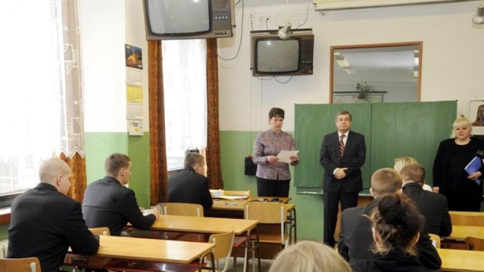Ján Mikolaj prišiel podporiť tohtoročných maturantov.