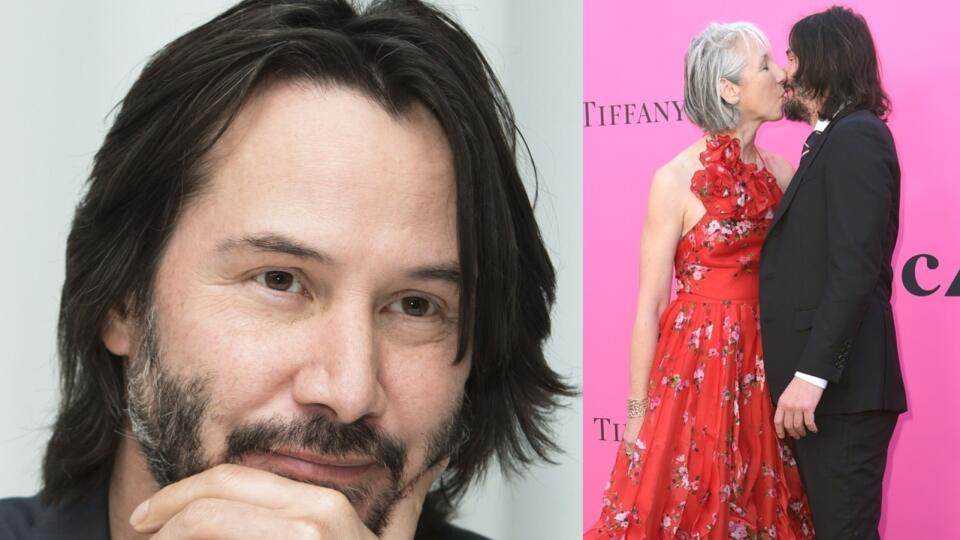 Náklonnosť, sprevádzanú vášnivým bozkom, si prejavujú Keanu Reeves a Alexandra Grantová aj na verejnosti.