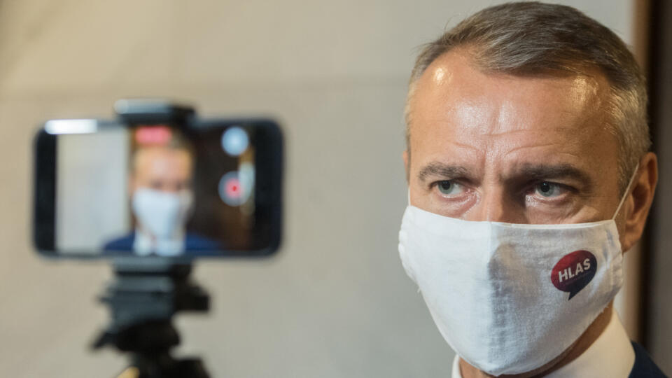 Na snímke nezaradený poslanec parlamentu SR Richard Raši počas 18. schôdze NR SR 17. decembra 2020 v Bratislave. FOTO TASR - Martin Baumann