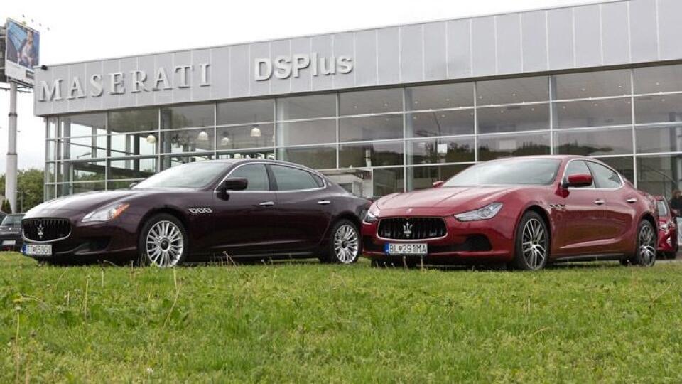 Showroom Maserati v Lamači