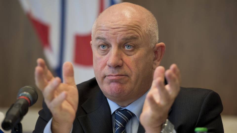 Marino Mersich počas konferencie SLA.