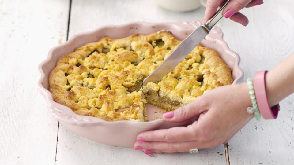 Rebarborová torta