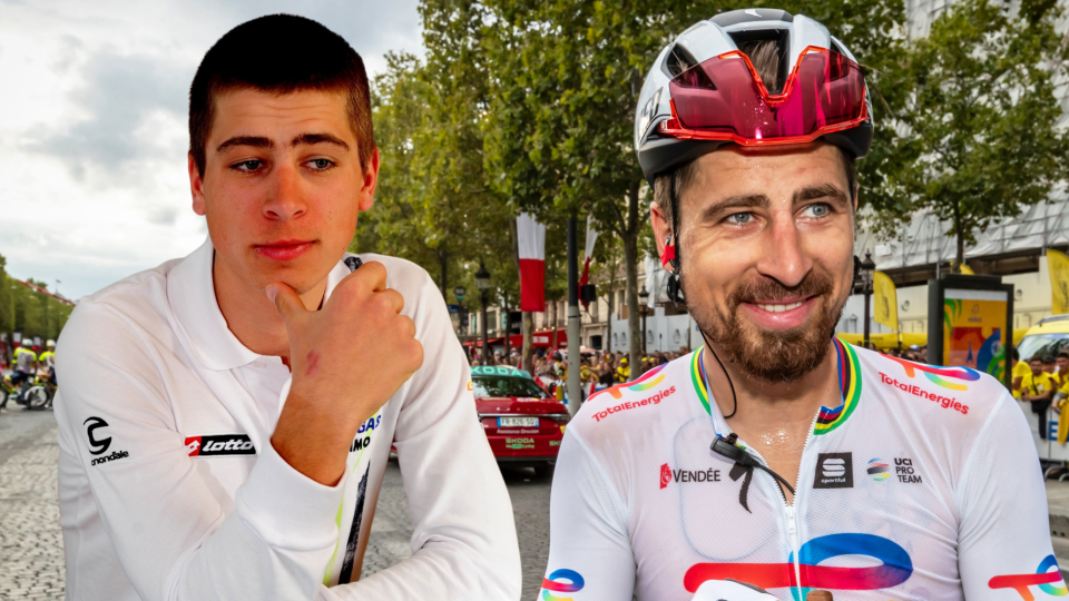 Peter Sagan ako začínajúci profesionál a na sklonku svojej kariéry. Trojnásobný majster sveta sa za roky v profesionálnom pelotóne poriadne zmenil. Hoci si dnes môže dovoliť všetko, ako dieťa rozhodne nevyrastal v žiadnom luxuse.