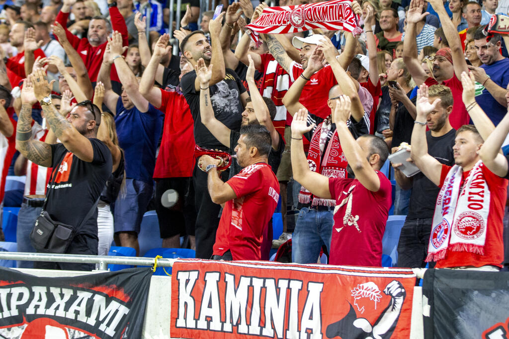 Na Tehelnom poli sa stretol v 3. kole kvalifikácie európskej ligy ŠK Slovan Bratislava a Olympiacos FC.