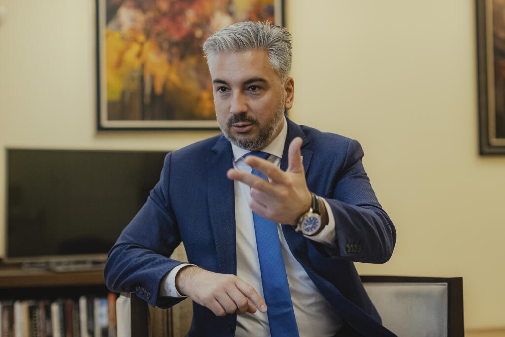 Na snímke Predseda Košického samosprávneho kraja, Rastislav Trnka.
