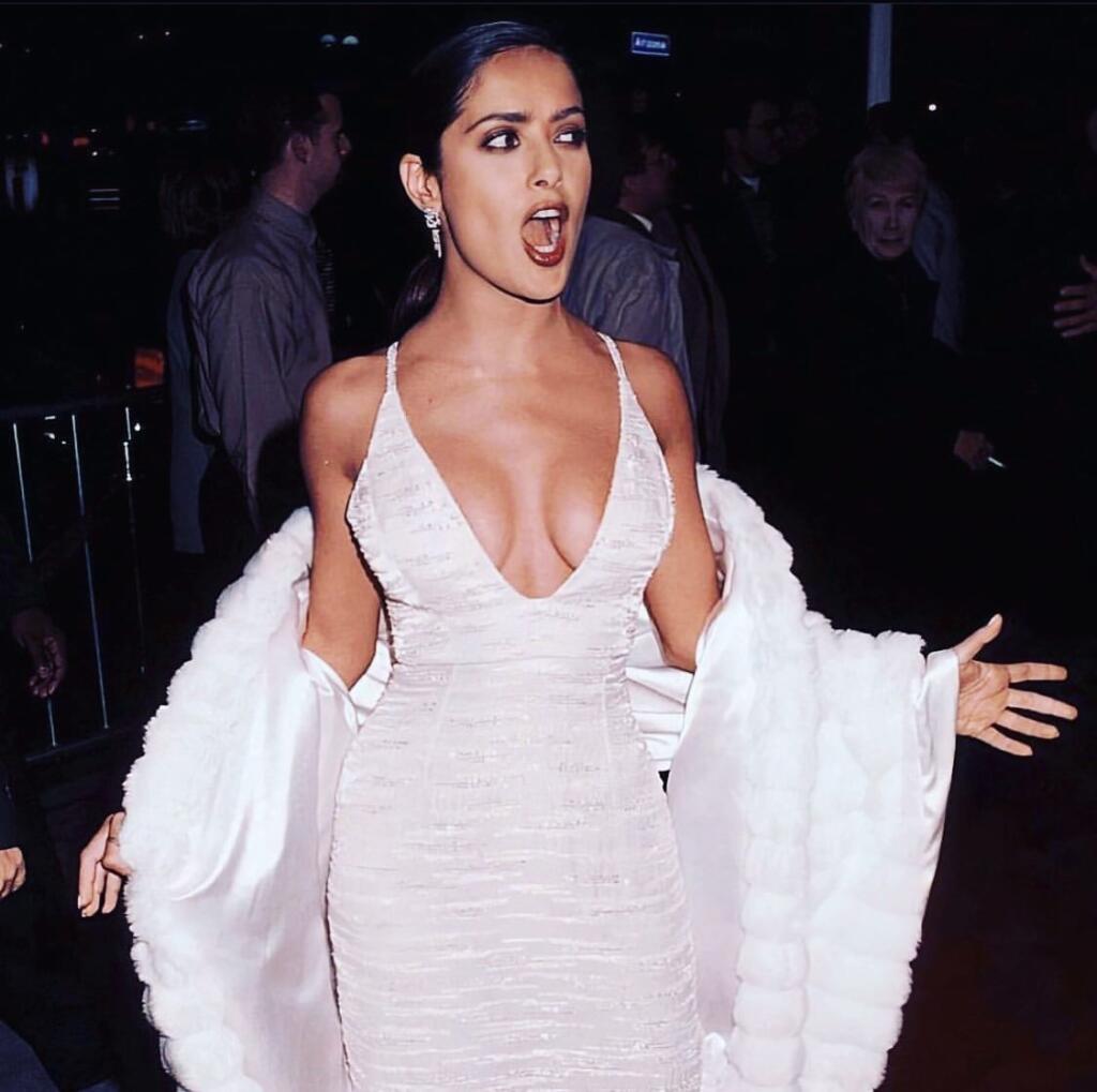 Hollywoodska herečka Salma Hayeková.