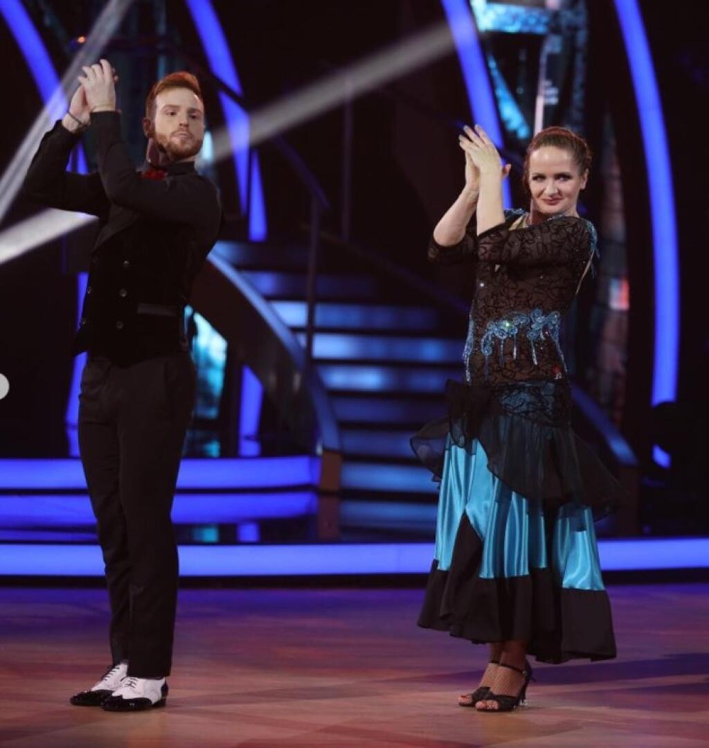 Zuzana Kubovčíková Šebová a Vilda Šír a ich paso doble.