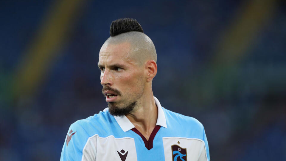 Marek Hamšík vo farbách Trabzosporu.