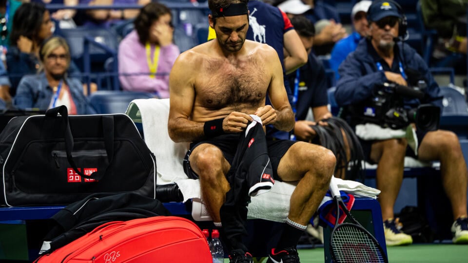 Roger Federer na US open