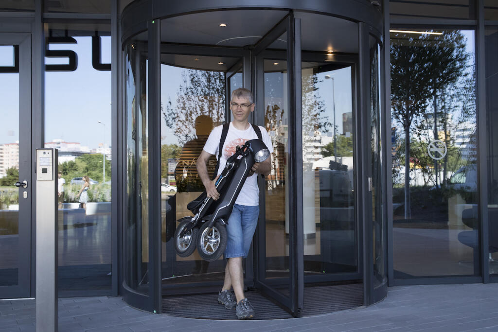 Antik Smart City Bike, prenosnosť