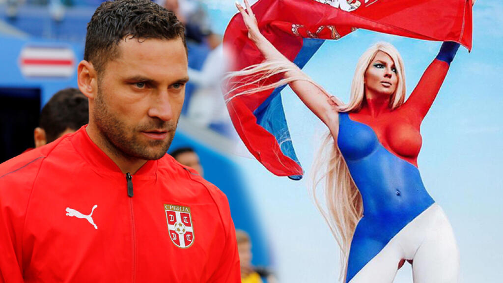 Pár snov. Tak nazývajú vzťah srbského futbalistu Duška Tošiča (33) a popovej hviezdy Jeleny Karleuši. Srbov čakajú v piatok večer na MS vo futbale v Rusku Švajčiari a populárna interpretka.