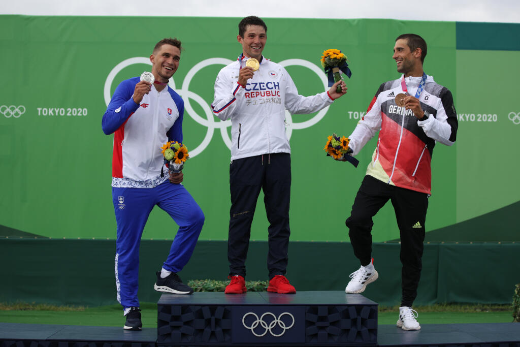 Jakub Grigar získal na olympiáde v Tokiu striebro.