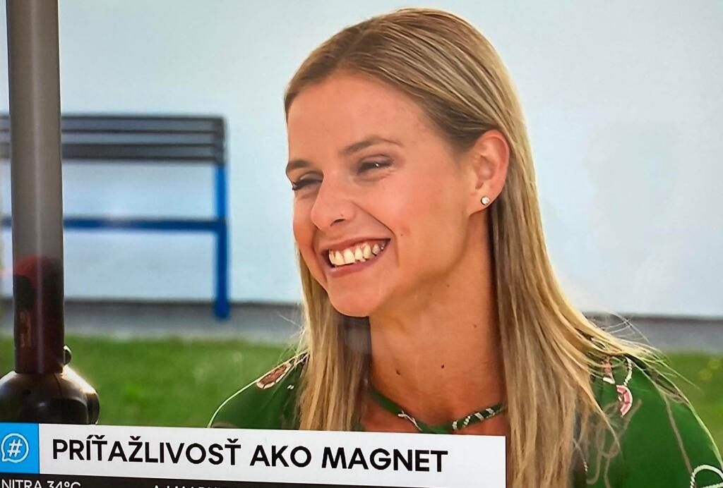 Nela Pocisková počas návštevy Telerána, kde otvorene prehovorila o vzťahoch žien s mladšími zajačikmi.
