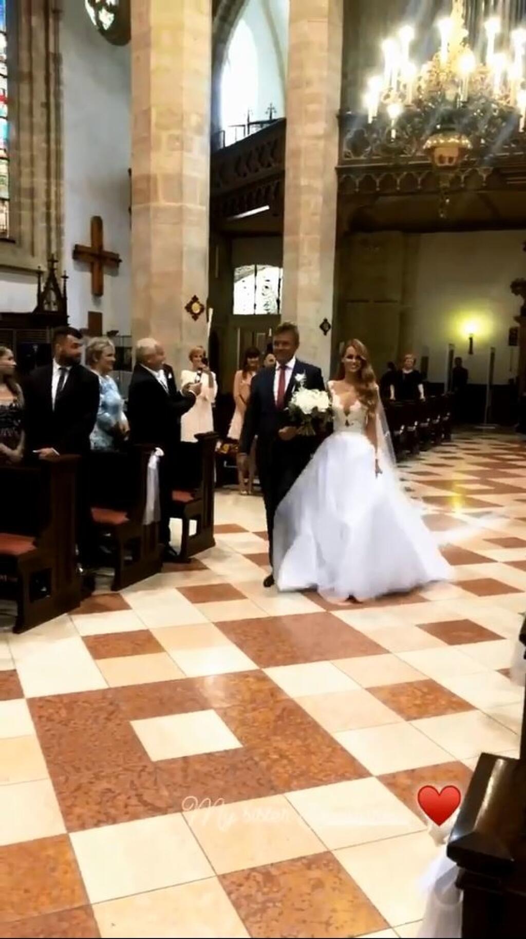 Zuzanu viedol k oltáru otec Milan, ktorý pre ňu však nechcel futbalistu.