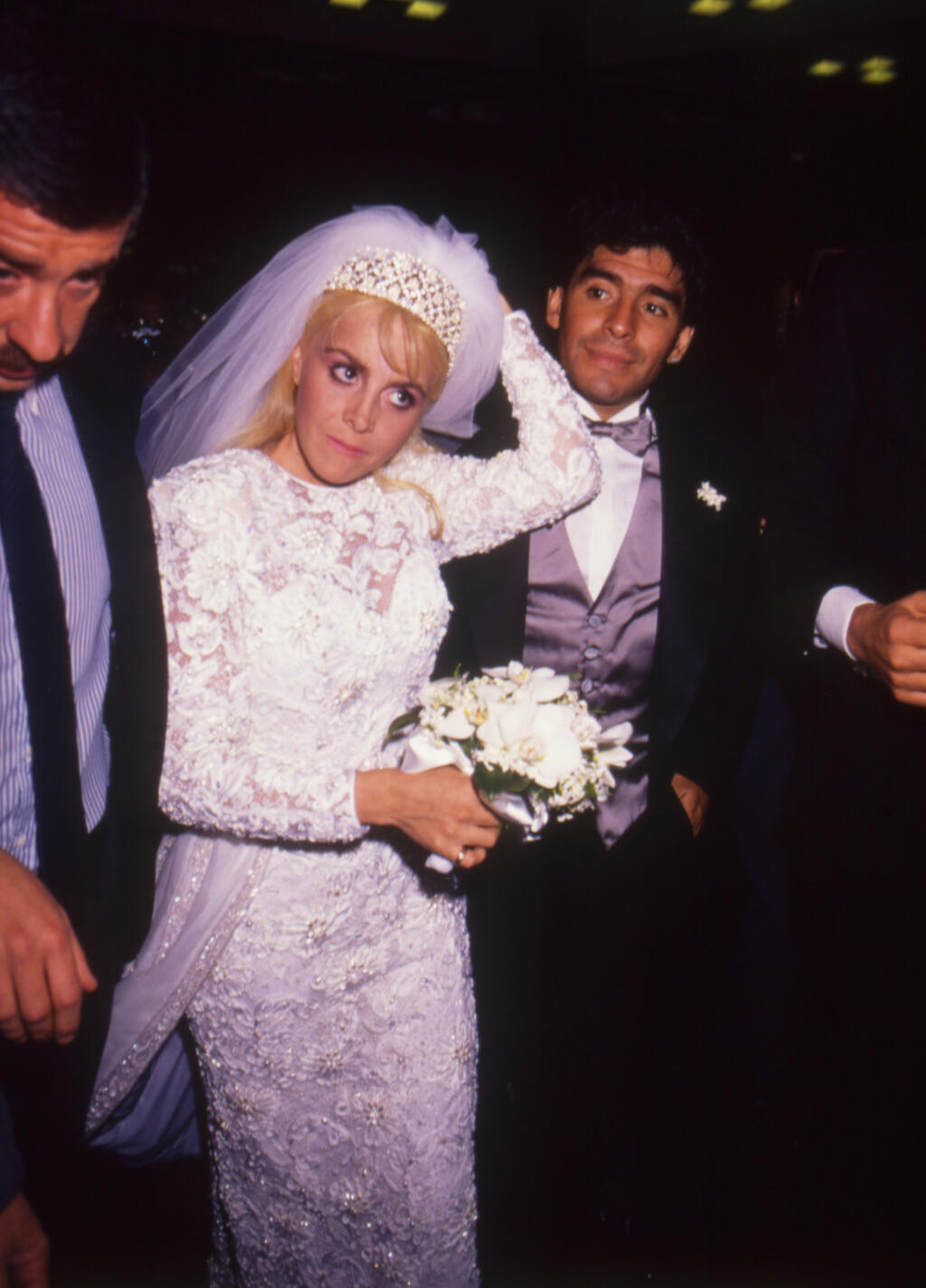 Svadba Diega Maradonu a Claudie Villafaneovej sa konala 7. novembra 1989 v Buenos Aires.