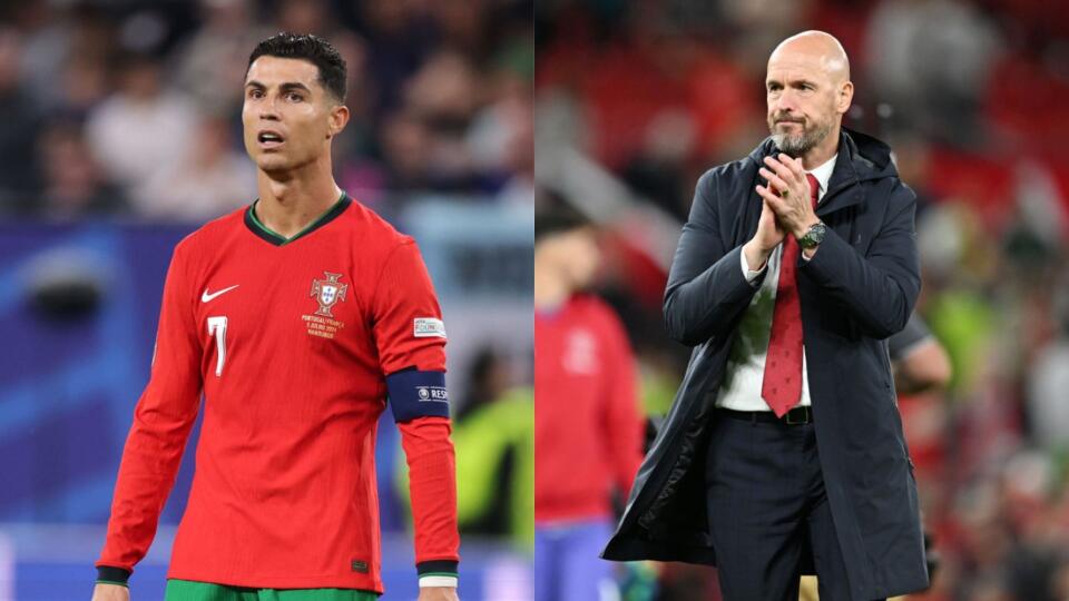 Ronaldo a ten Hag sa nemajú v láske.